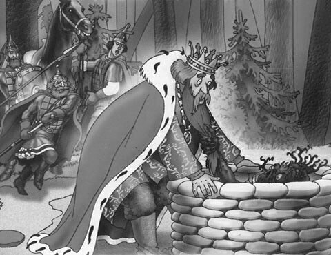 Жуковский сказка о царе Берендее иллюстрации
