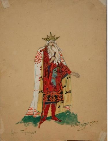 Жуковский царь Берендей иллюстрации