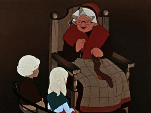 Снежная Королева мультфильм 1957 бабушка
