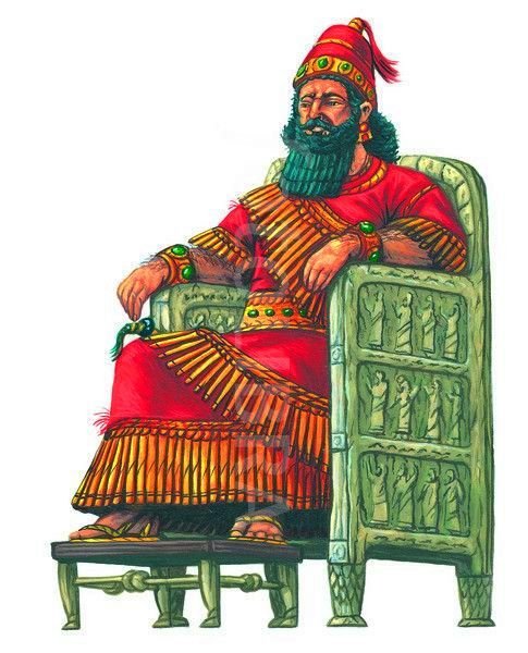 Месопотамия царь