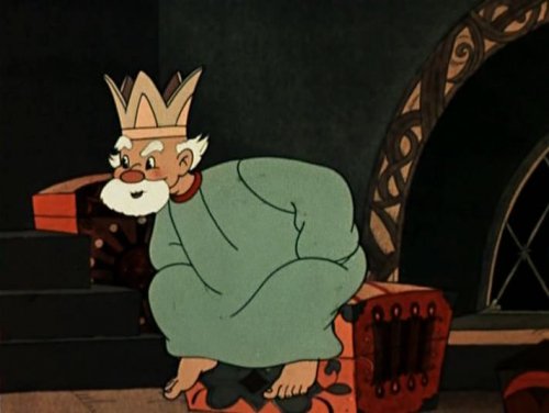 Конёк-горбунок мультфильм царь