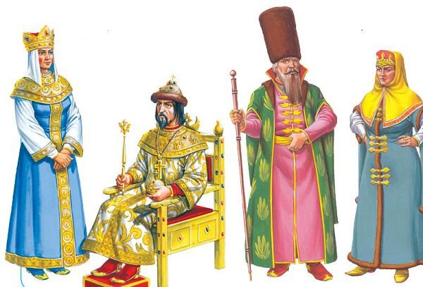 Костюм царя и царицы бояр