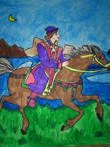 Иван Царевич на белом коне