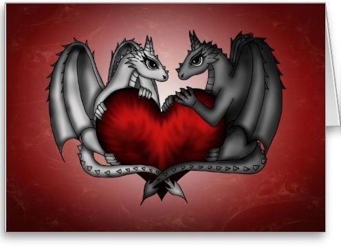 Влюбленный дракончик