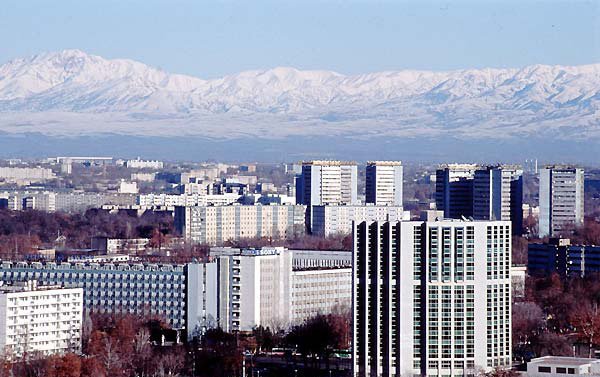 Ташкент вид на Чимган