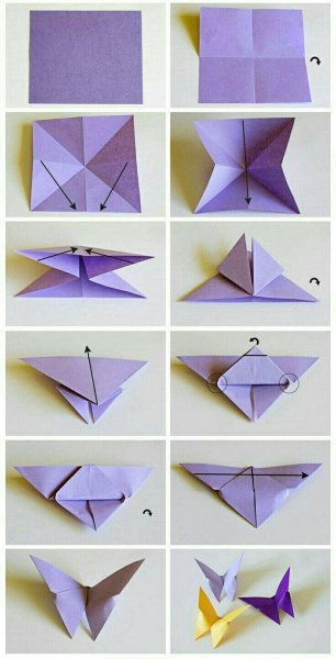 Оригами из бумаги а4 для начинающих