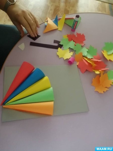 Зонтики из бумаги для украшения группы в детском саду