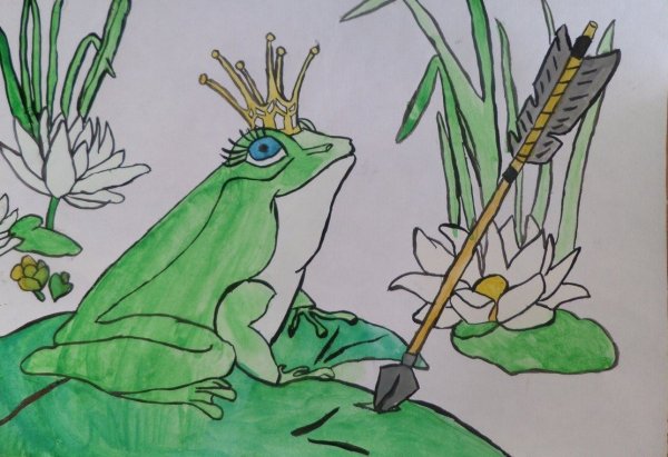 Иллюстрация к сказке Царевна лягушка 11 класс