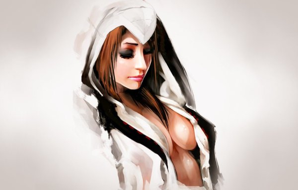 Assassins Creed девушка ассасин