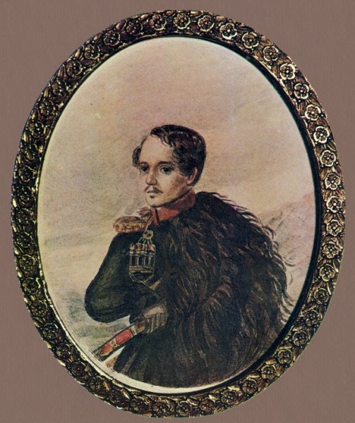 М. Лермонтов. Автопортрет, 1837