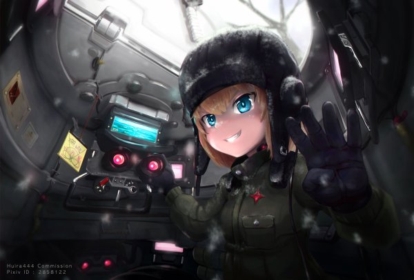 Катюша из аниме танкистки