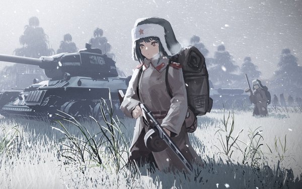 Аниме солдаты Советской армии