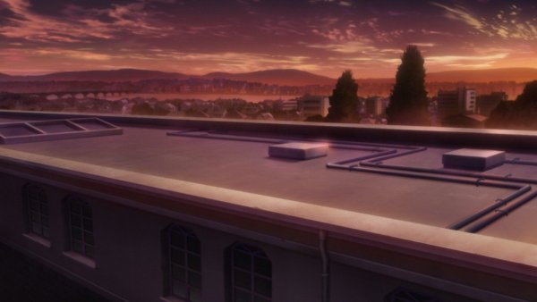 Крыша аниме