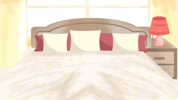 Кровать гача лайф для обработки