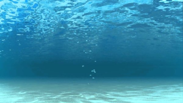 Аниме фон море под водой