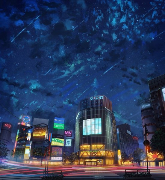 Ночной Токио аниме Токийский гуль