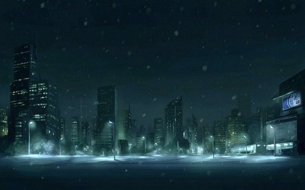 Город ночью