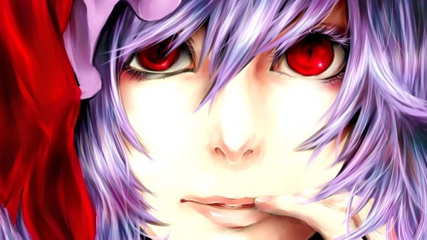 Фиолетовый глаз аниме