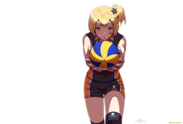Аниме тян волейбол