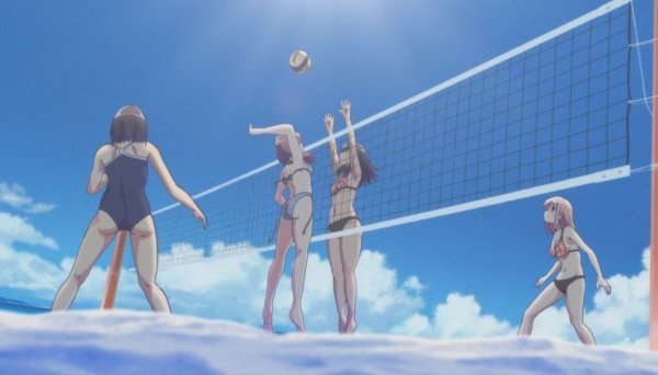 Аниме обои волейбол и девушки