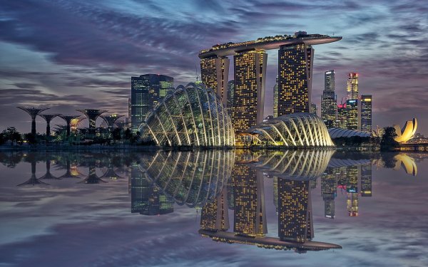 Сингапур львиный город
