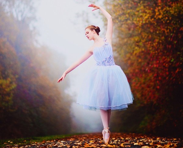 Фотосессия в балетном стиле