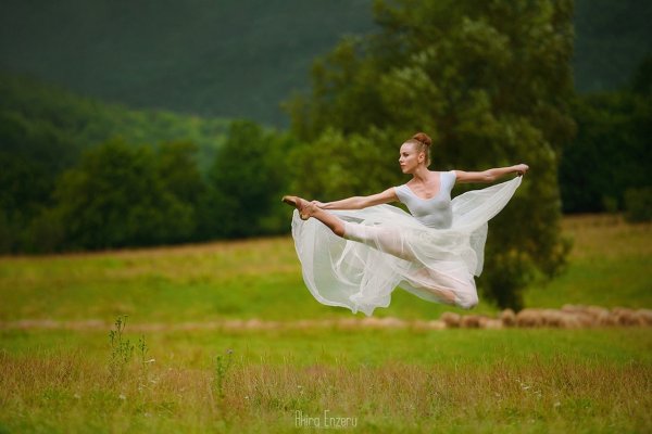 Балерина на природе
