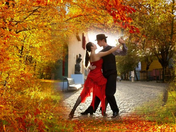 Осенние листья для танца