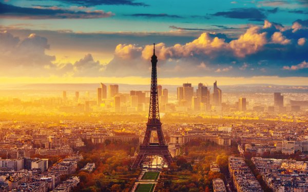 Эйфелева башня в Париже фулл хд