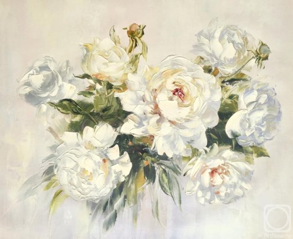 Антонио Джанильятти чайные белые розы