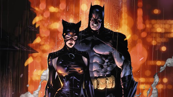 Catwoman and Batman комикс