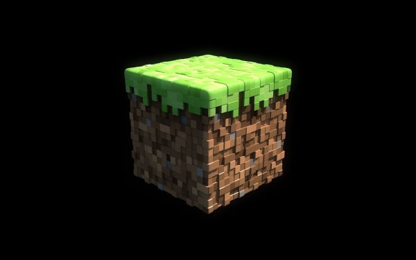 Minecraft куб земли