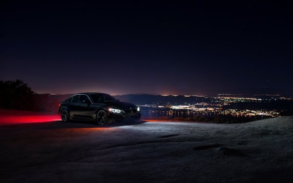 BMW m5 f90 ночью