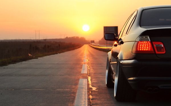 BMW e46 в дороге