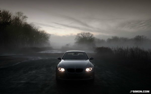 BMW e90 ночь