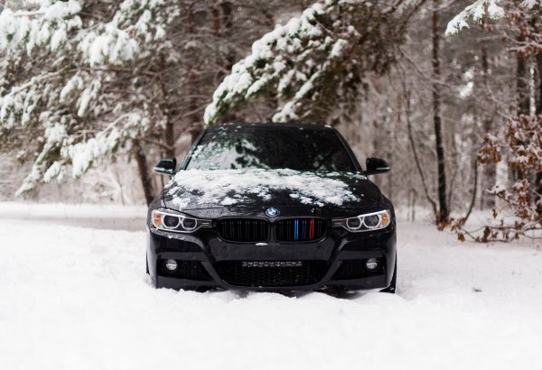 BMW m3 зима
