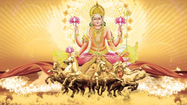 Бог Сурья в древней Индии