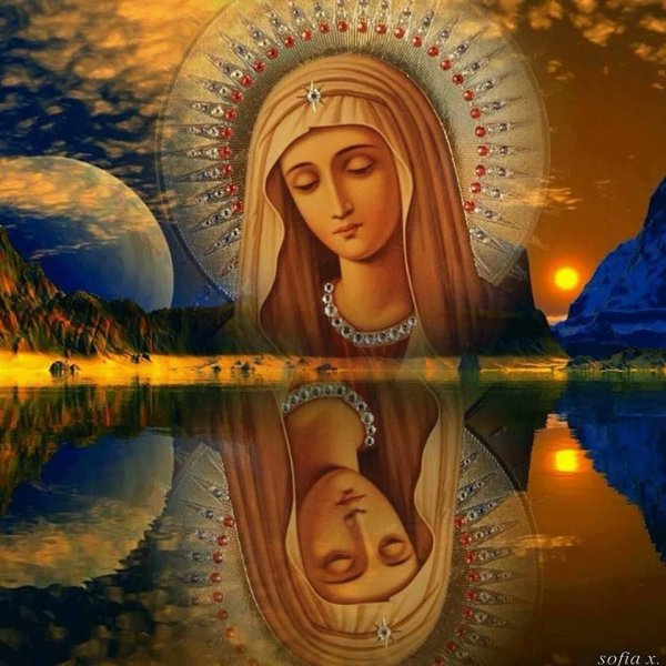 Дева Мария царица Небесная икона