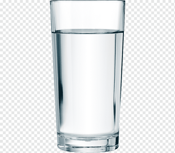 Прозрачный стакан