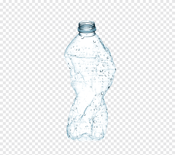 Бутылка для воды прозрачная