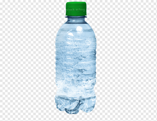 Бутылка для воды прозрачная