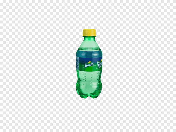 Зеленая пластиковая бутылка