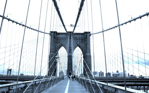 Подвесной Бруклинский мост