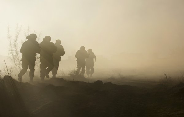 Бойцы в тумане