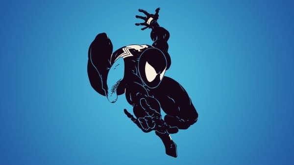 Человек паук темные обои