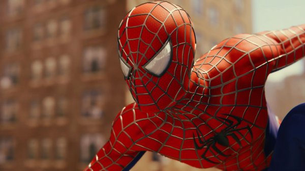 Marvel Spider man костюм Сэма Рэйми