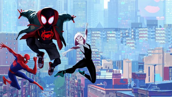 Гвен паук across the Spider Verse