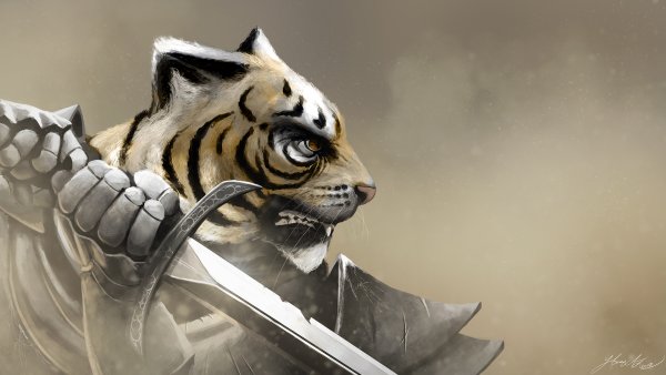 Тигр воин