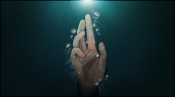Руки в воде Эстетика