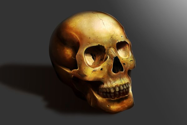 Золотой череп